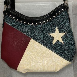 P & G Red White and Blue Concealed Carry Purse